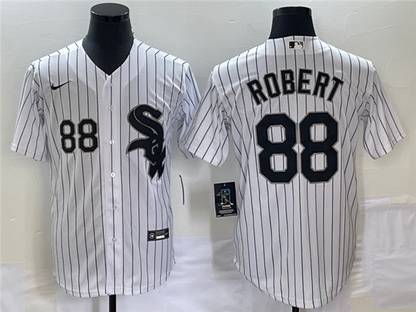 Chicago White Sox #88 Luis Robert White Cool Base Stitched Jersey - Zenithce