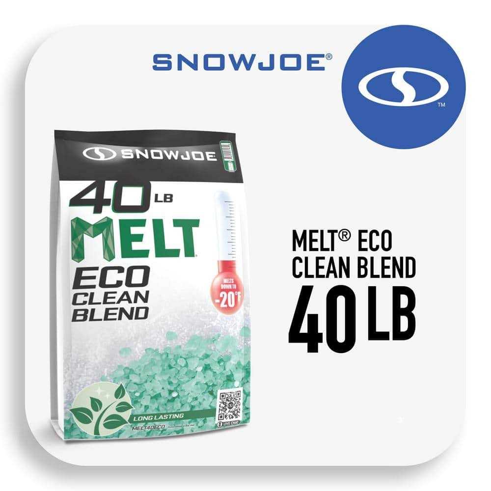 Snow Joe Calcium Chloride Blend Ice Melt MELT40ESB - Zenithce