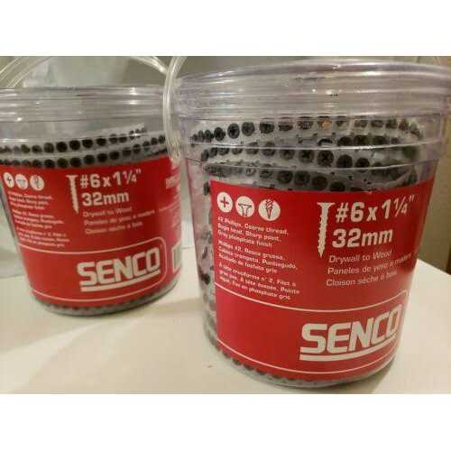 Senco DuraSpin Collated Drywall Screw #6 06A162P - Zenithce