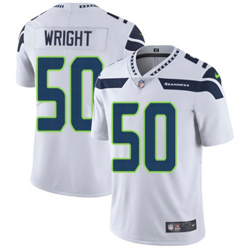 Seattle Seahawks #50 K.J. Wright White Vapor Untouchable Limited Stitched Jersey - Zenithce