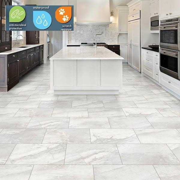 Lifeproof Gallaway 7 mm T x 5.12 in. W x 36.22 in. L Waterproof Engineered Click Bamboo Flooring - Zenithce