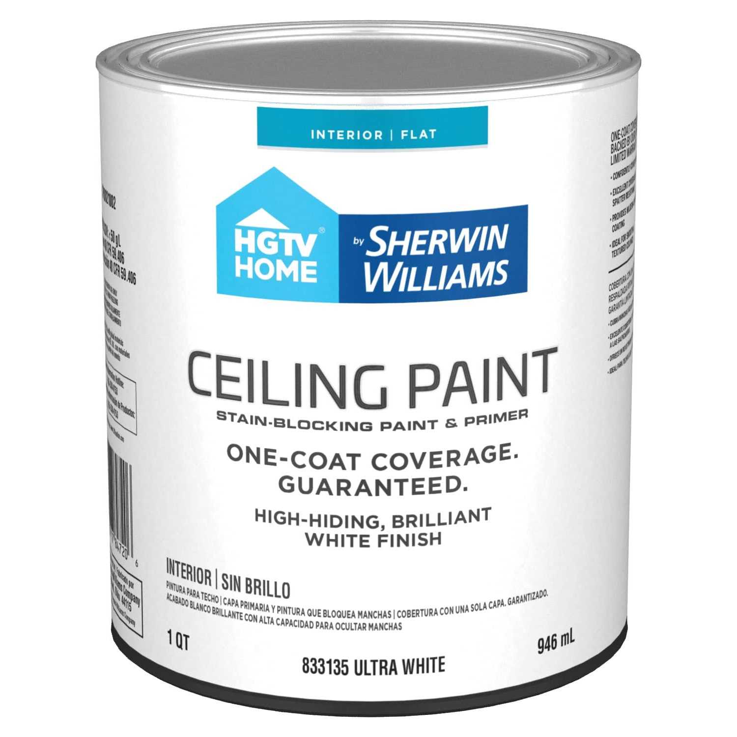 HGTV Home by Sherwin-Williams Bsaa Infinity Semi-gloss Ultra White Tintable Interior Paint - Zenithce