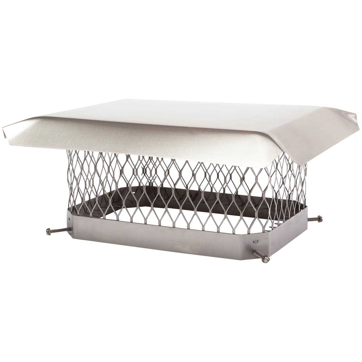 Shelter SCADJ-L Adjustable Chimney Cap Steel Black - Zenithce