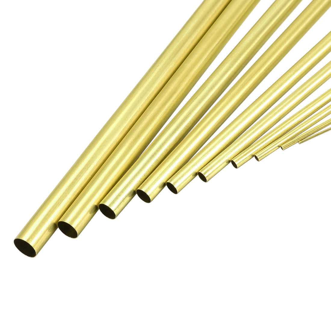 uxcell Brass Round Tube OD Wall Thickness 300mm Length - Zenithce