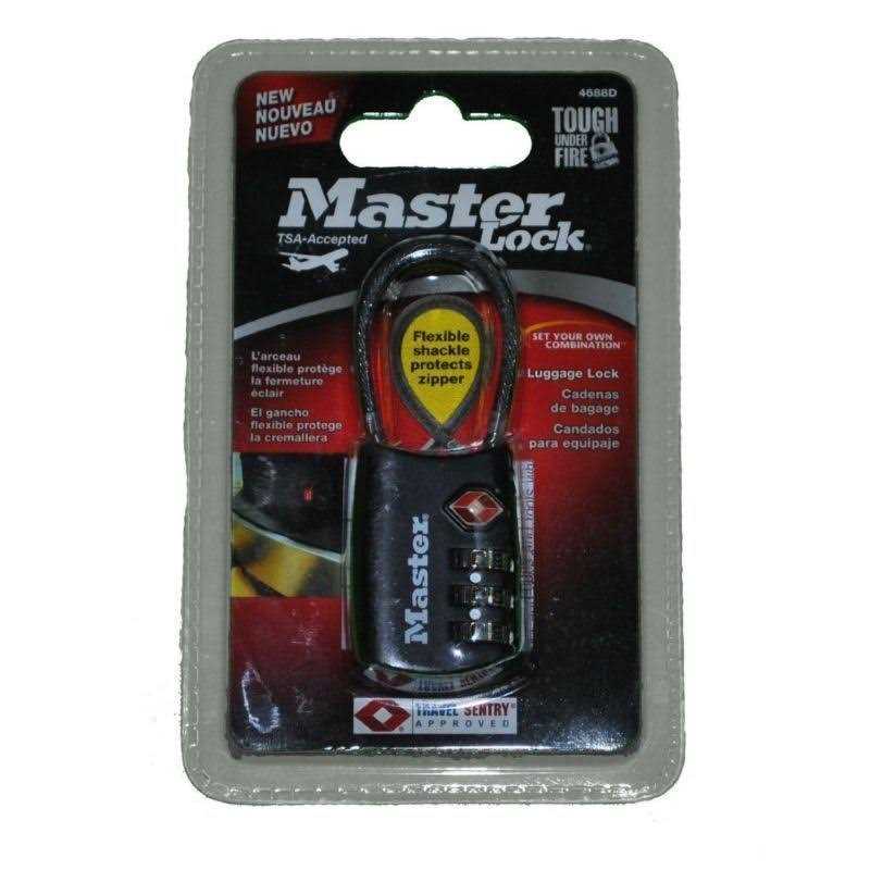 Master Lock TSA Combination Padlock - Zenithce