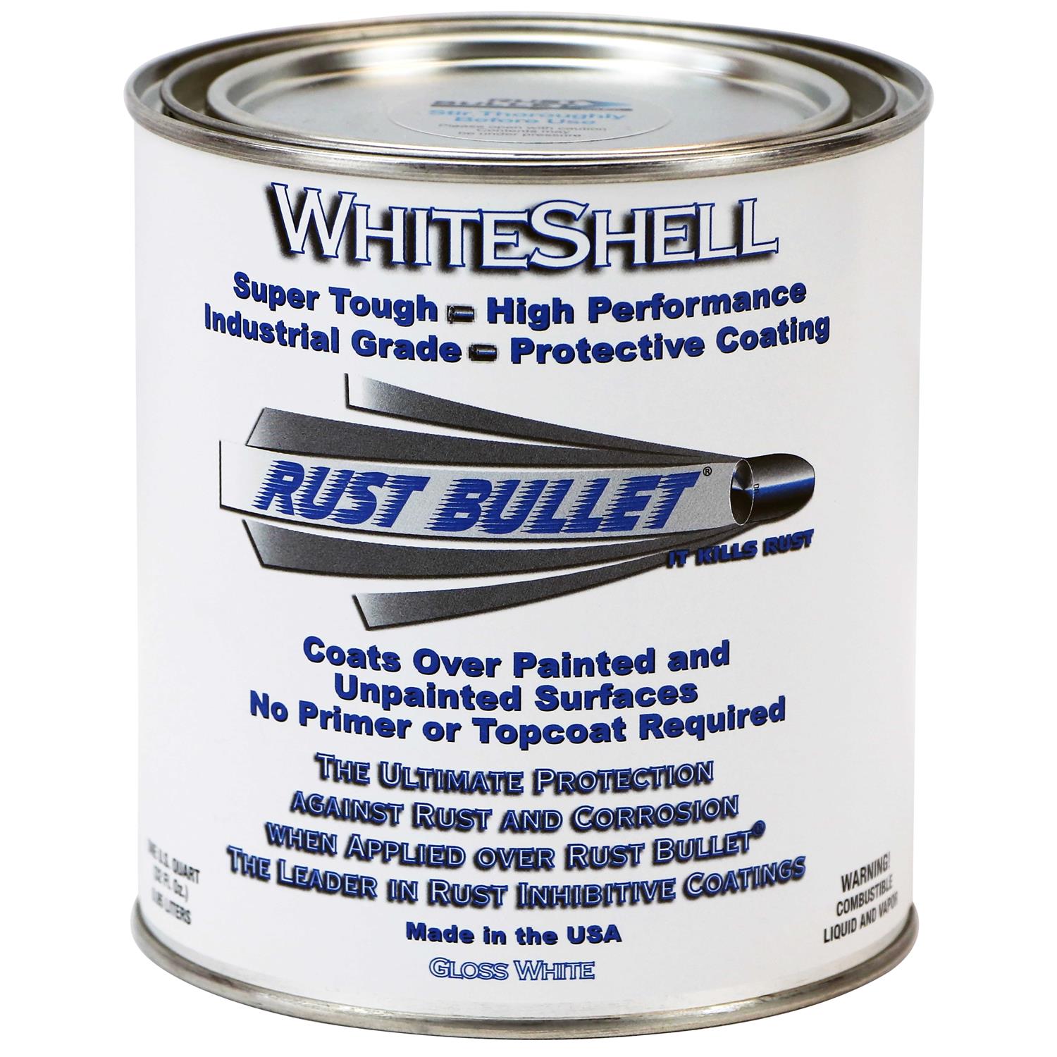 Rust Bullet Gloss Protective Coating and Topcoat - Zenithce