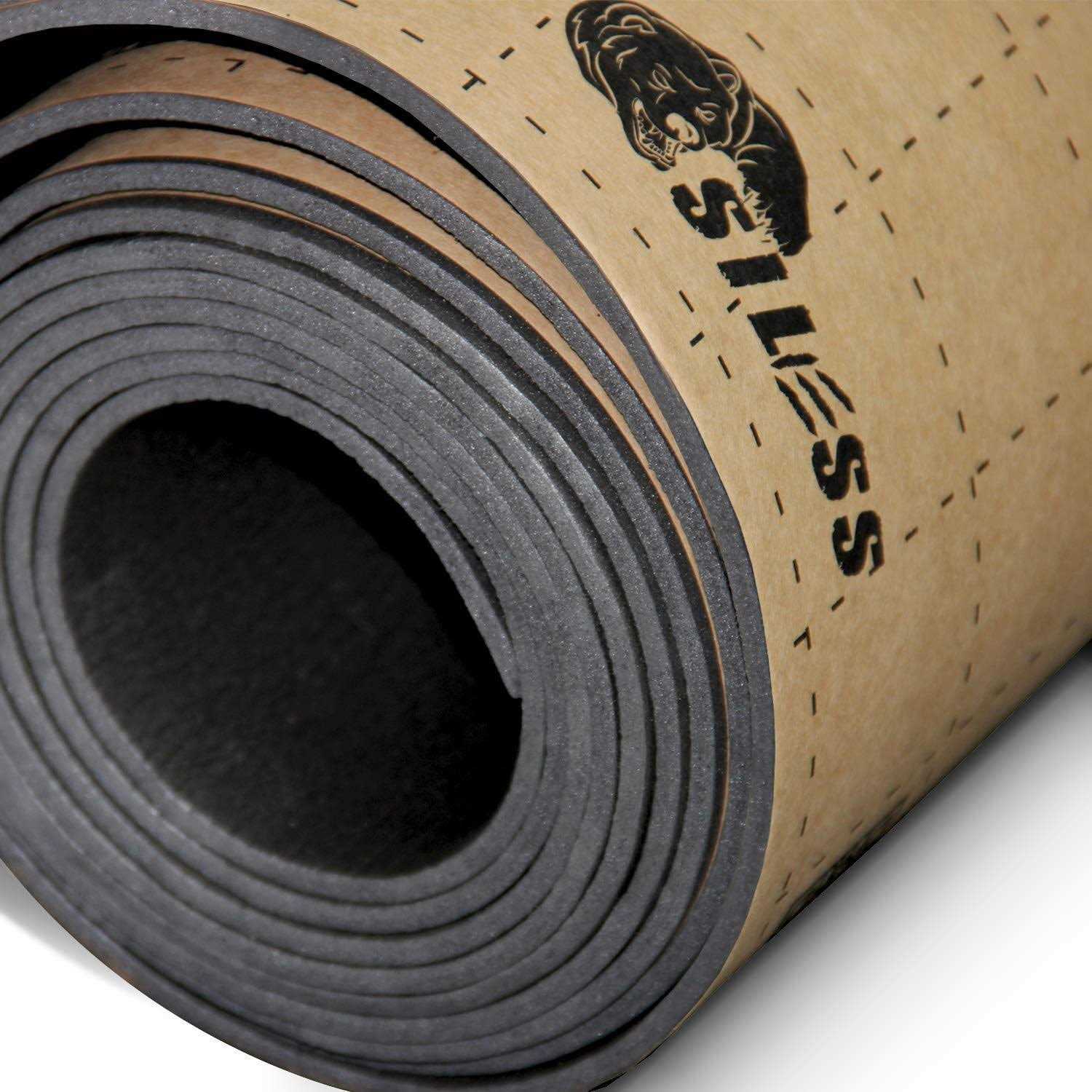 Siless Black mil Sound Deadening Mat - Zenithce