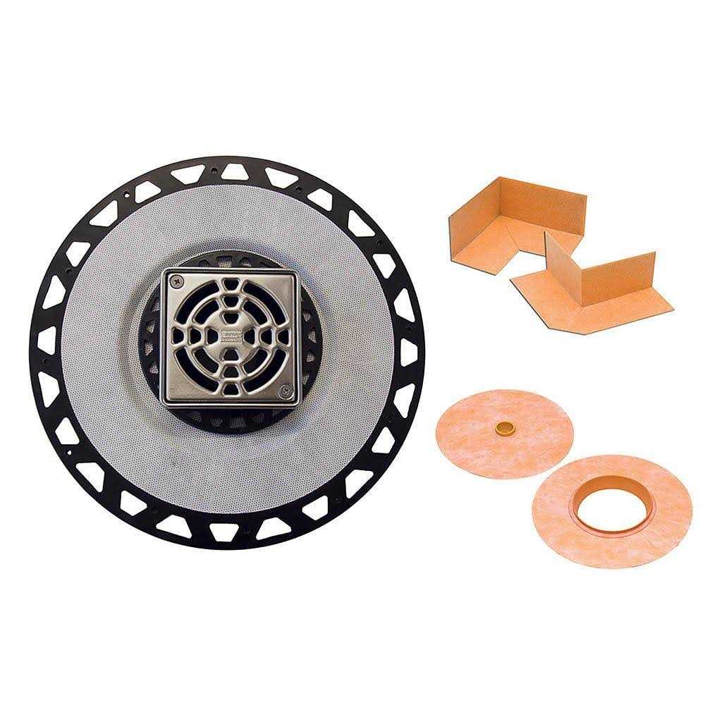 Schluter Kerdi-Drain 5-1/4 in. ABS Adaptor Kit - Zenithce