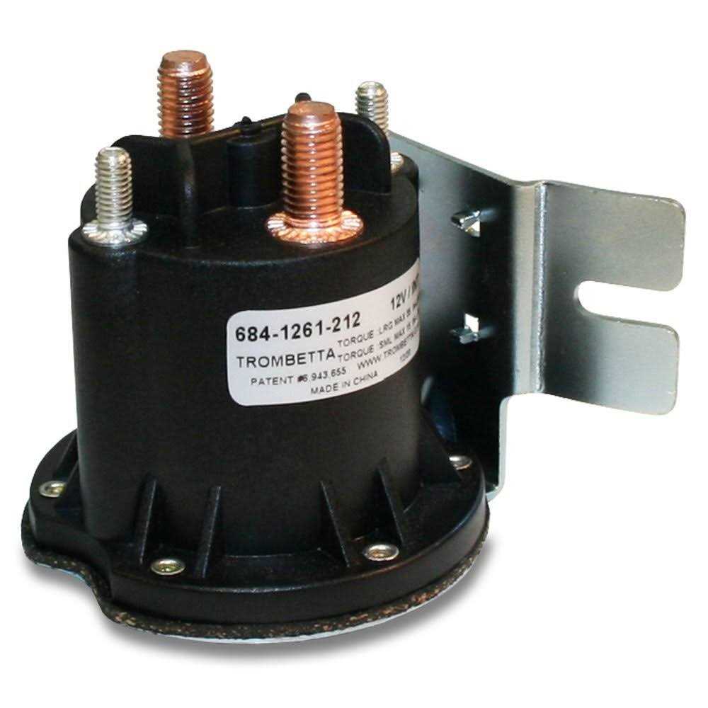 Trombetta 634-1261-212 12 Volt Solenoid PowerSeal DC Contactor - Zenithce