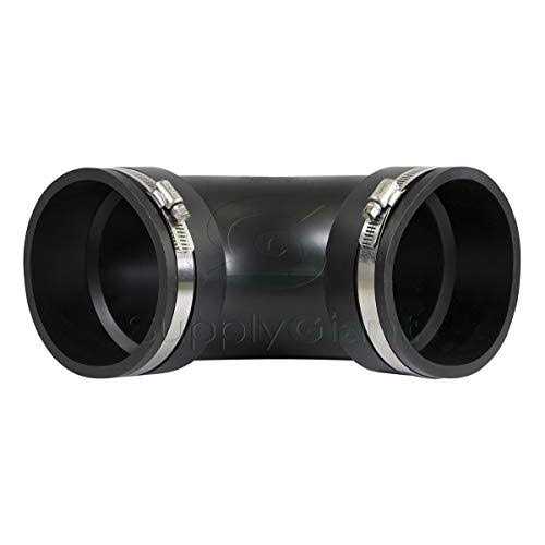 Supply Giant 6i62 Flexible Pvc Reducing Coupling with Stainless Steel Clamps - Zenithce