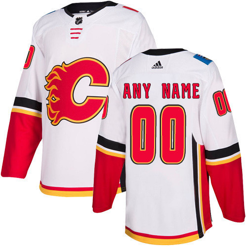 Calgary Flames Custom Name Number Size NHL Stitched Jersey - Zenithce