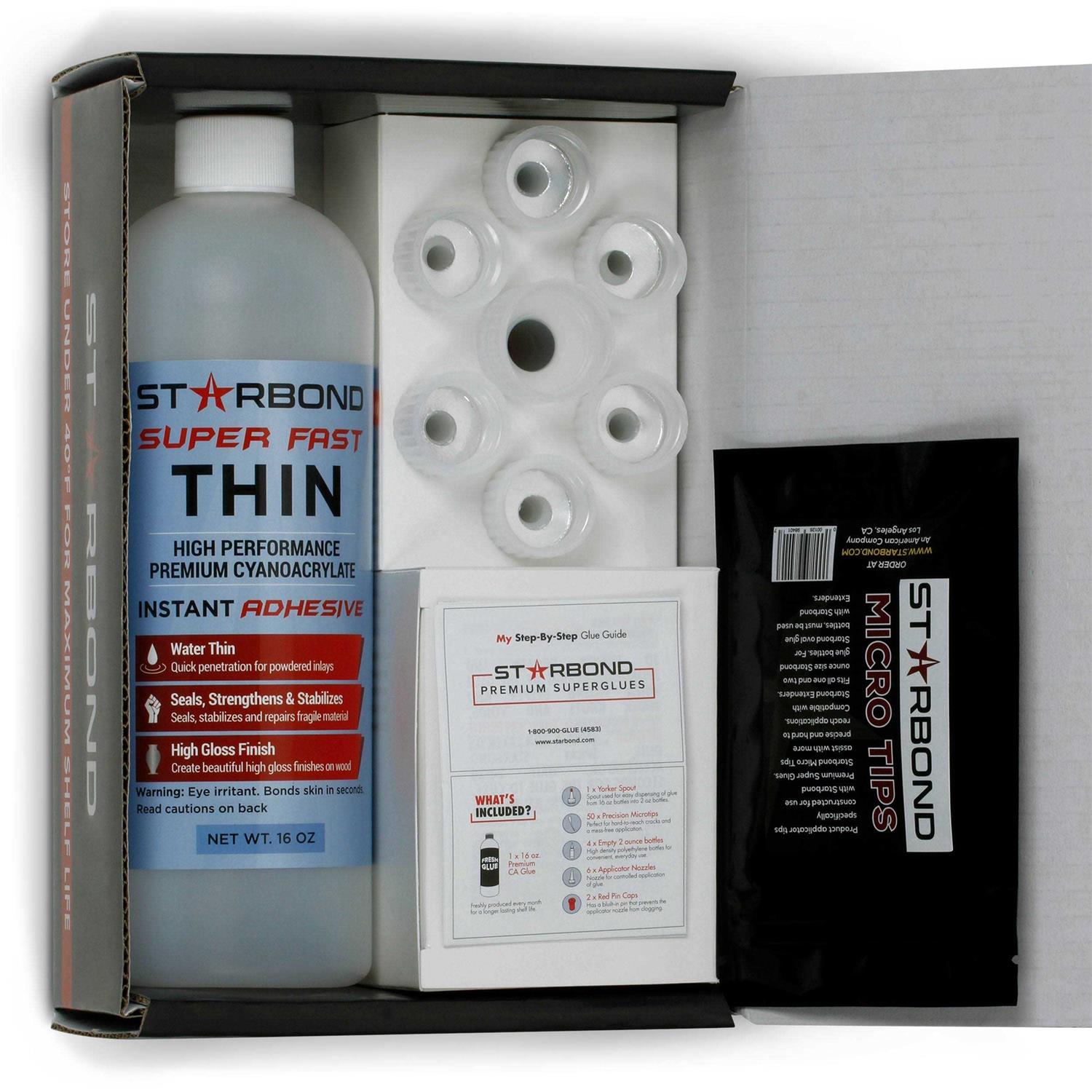 Starbond Super Fast Thin CA Glue EM-02 - Zenithce