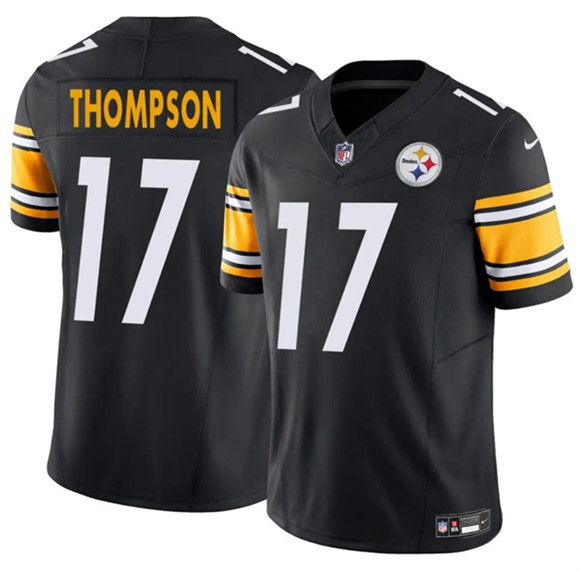Pittsburgh Steelers #17 Skylar Thompson Black 2025 F.U.S.E. Vapor Untouchable Limited Football Stitched Jersey - Zenithce
