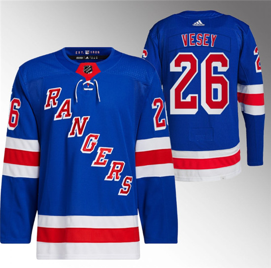 New York Rangers #26 Jimmy Vesey Blue Stitched Jersey - Zenithce