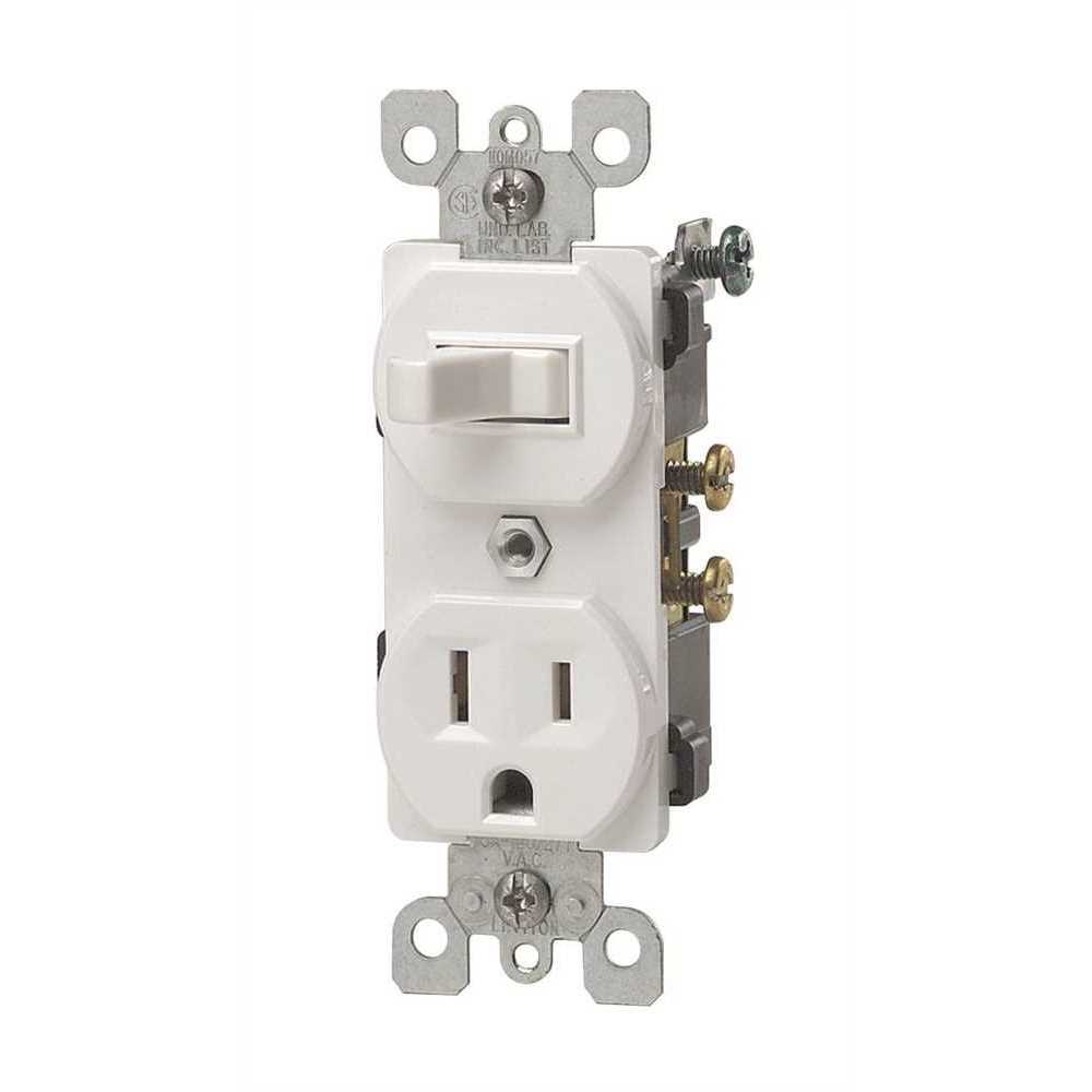 Leviton Switch Receptacle 5225-W - Zenithce