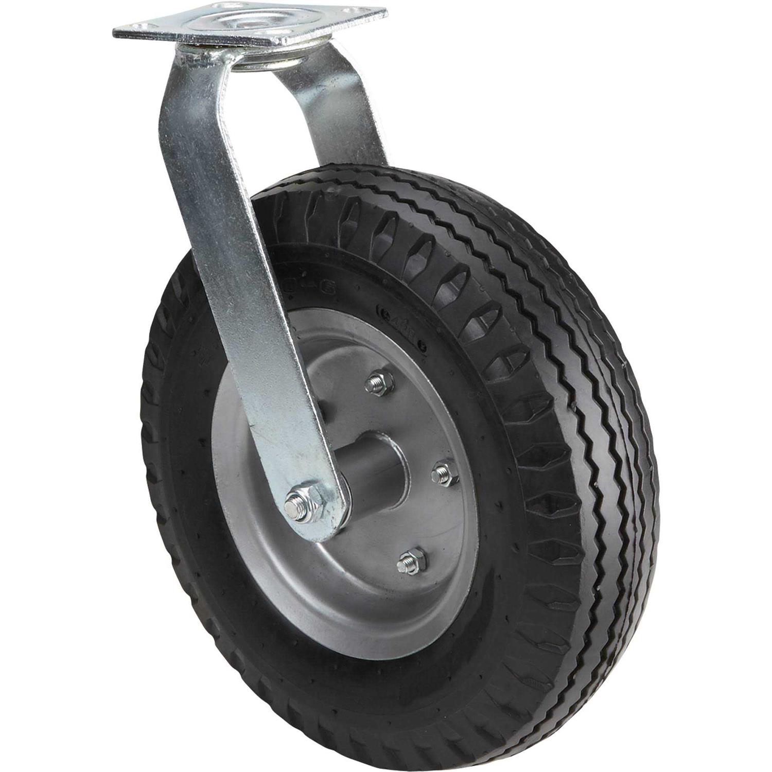 Strongway 6in. Swivel Flat-Free Rubber Foam-Filled Caster - Zenithce