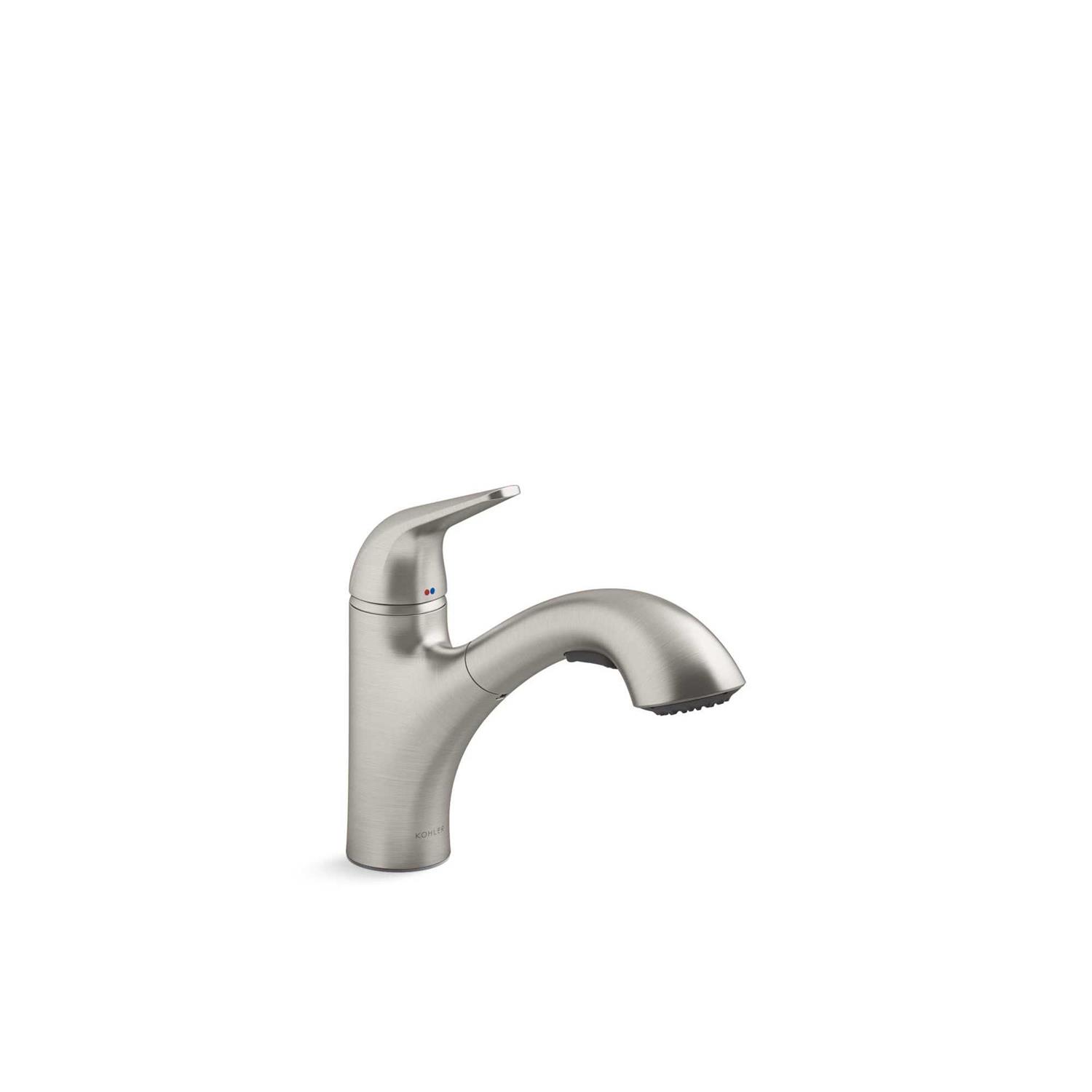 Kohler Jolt Pull-Out Single-Handle Kitchen sink Faucet - Zenithce