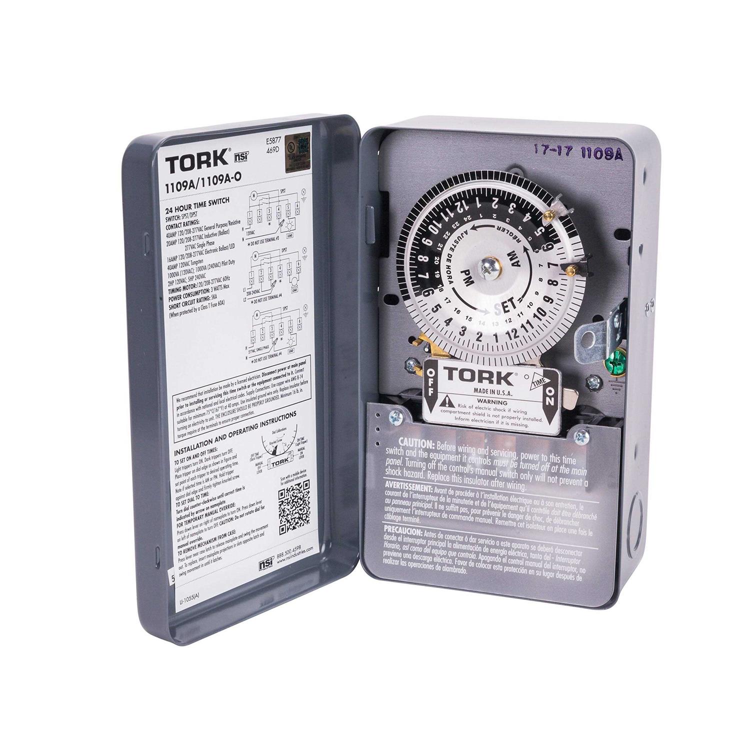 Tork 1103B Electromechanical Time Switch - Zenithce