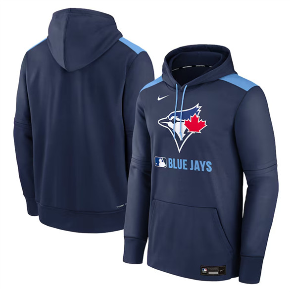 Toronto Blue Jays Navy Collection Performance Pullover Hoodie - Zenithce