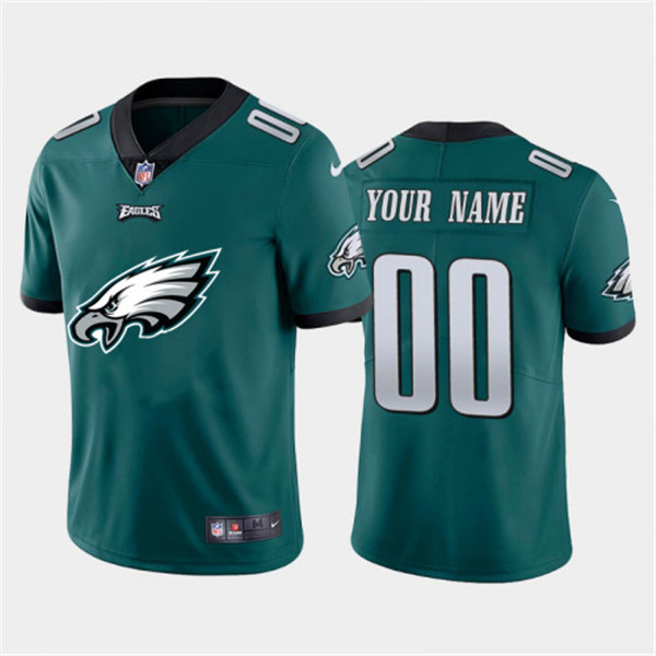 Philadelphia Eagles Green 2020 Team Big Logo Stitched Jersey - Zenithce