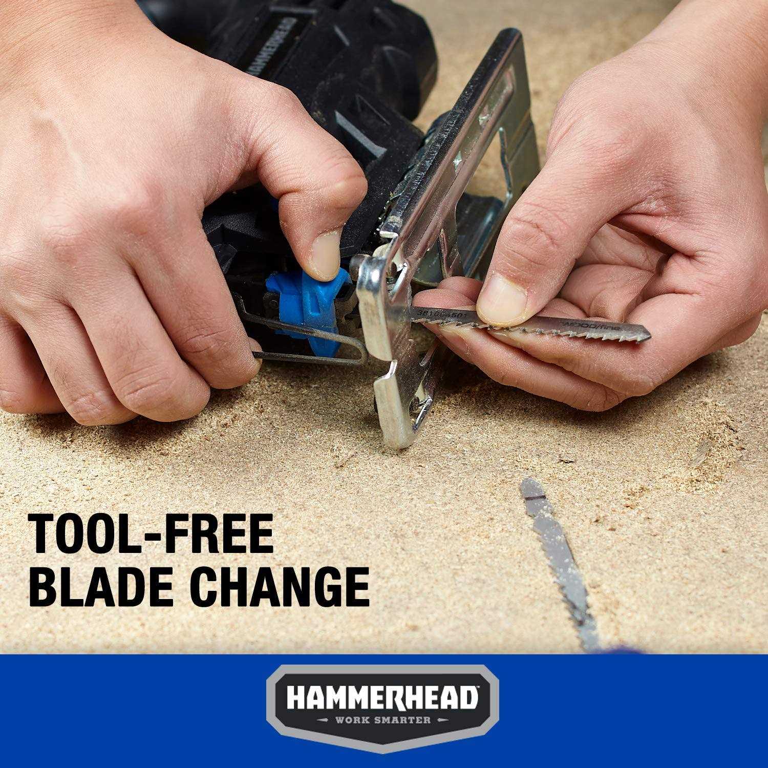 Hammerhead 2.2 Amp Oscillating Multi Tool with 1pc Flush Cut Blade - Zenithce