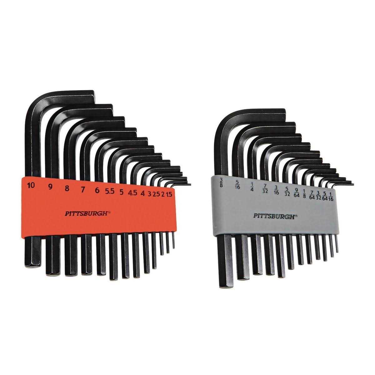 Pittsburgh SAE and Metric Go-Thru Socket Set - Zenithce