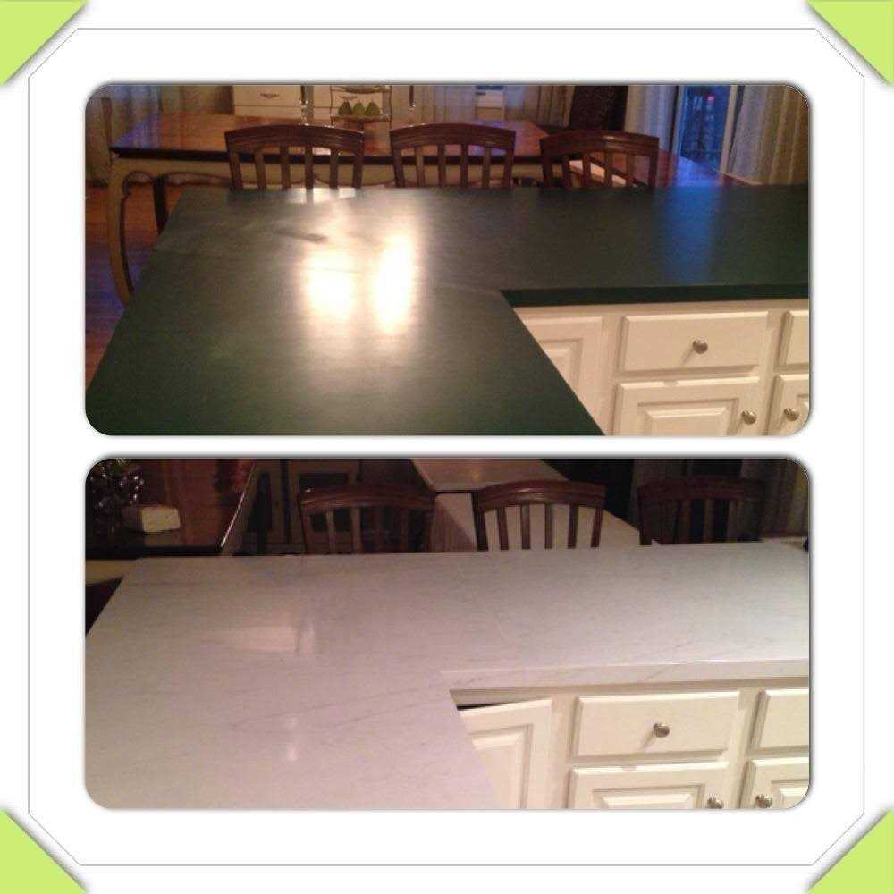 Instant Granite Premium Kitchen Countertop Vinyl Laminate Cover Easy Installation - Zenithce