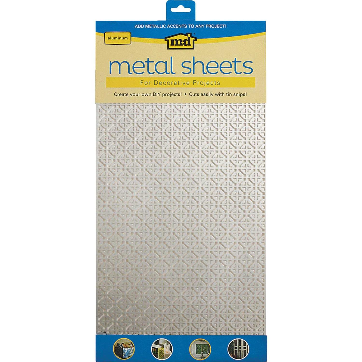 M-D Hobby & Craft Aluminum Metal Sheet 12X12 Mosaic - Zenithce