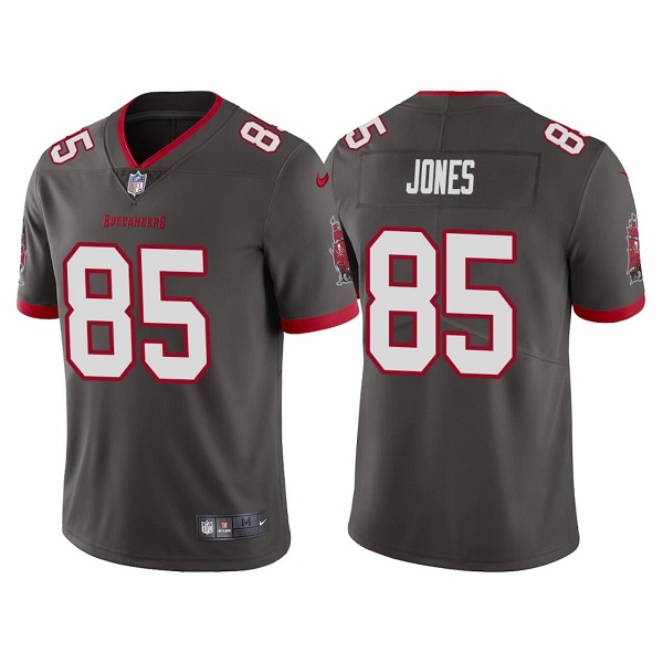 Tampa Bay Buccaneers #85 Julio Jones Gray Vapor Untouchable Limited Stitched Jersey - Zenithce
