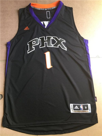 Phoenix Suns Booker adidas Black Swingman Alternate Jersey - Zenithce