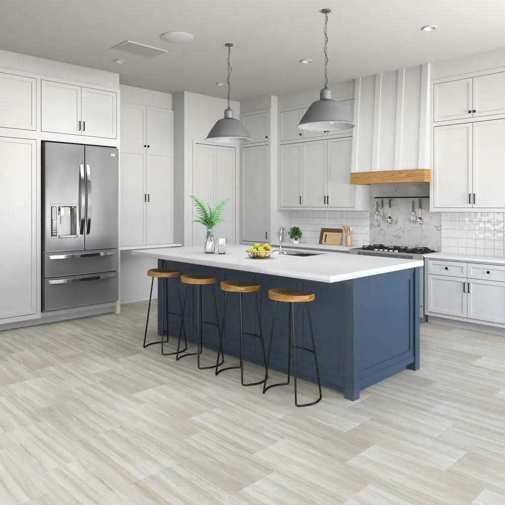 Daltile QuicTile 12 in. x 24 in. Graphite Matte Porcelain Locking Floor Tile - Zenithce