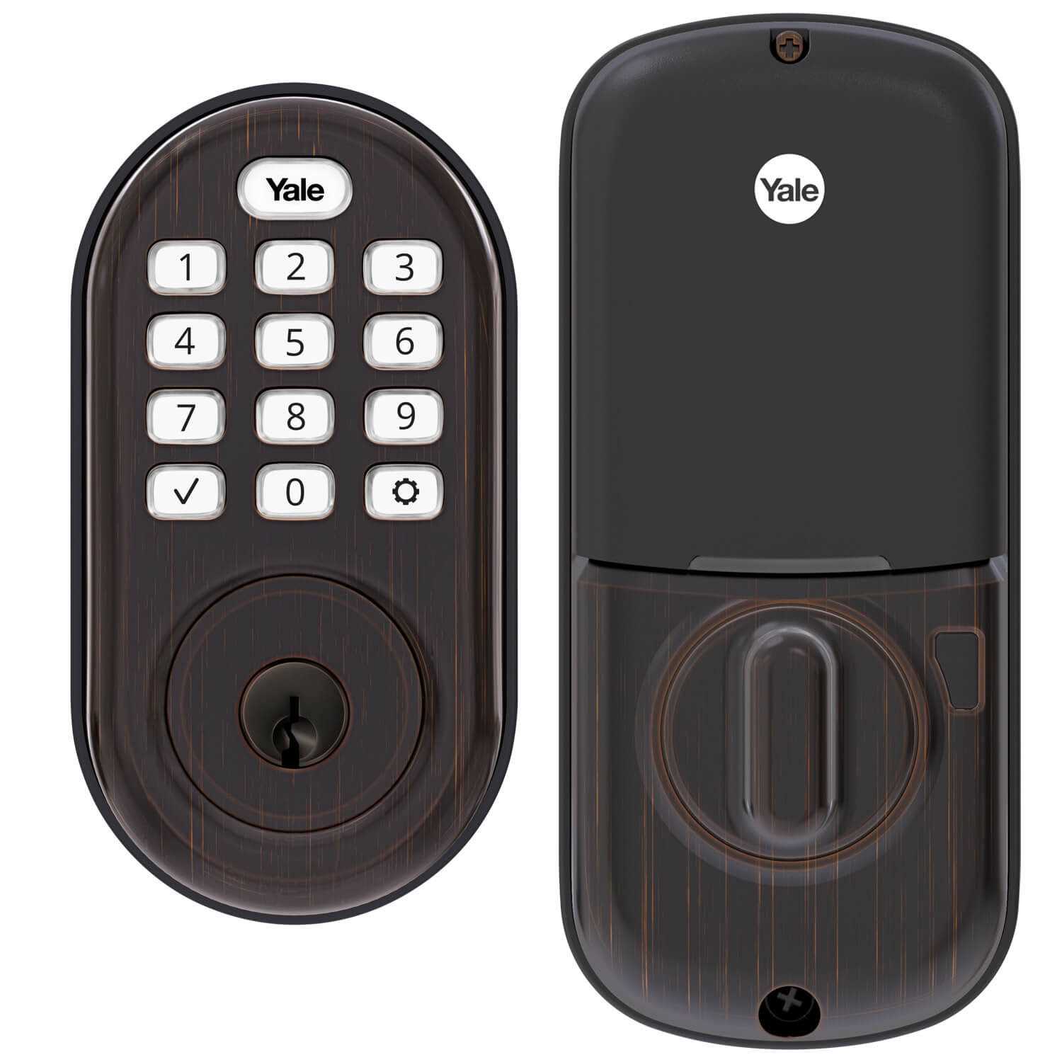 Yale Assure Lock for Andersen Patio Doors, Wi-Fi and Bluetooth - Zenithce