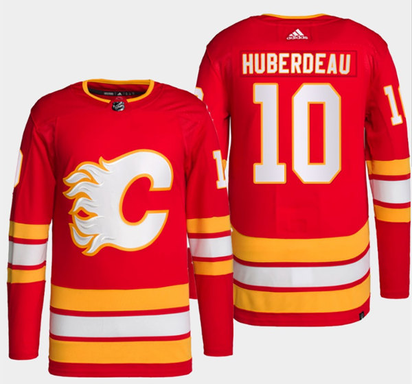 Calgary Flames Custom Red Stitched Jersey - Zenithce
