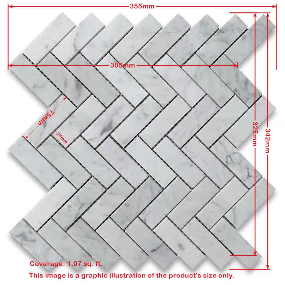 Marble Online Bardiglio Gray Marble Herringbone Mosaic Tile - Zenithce
