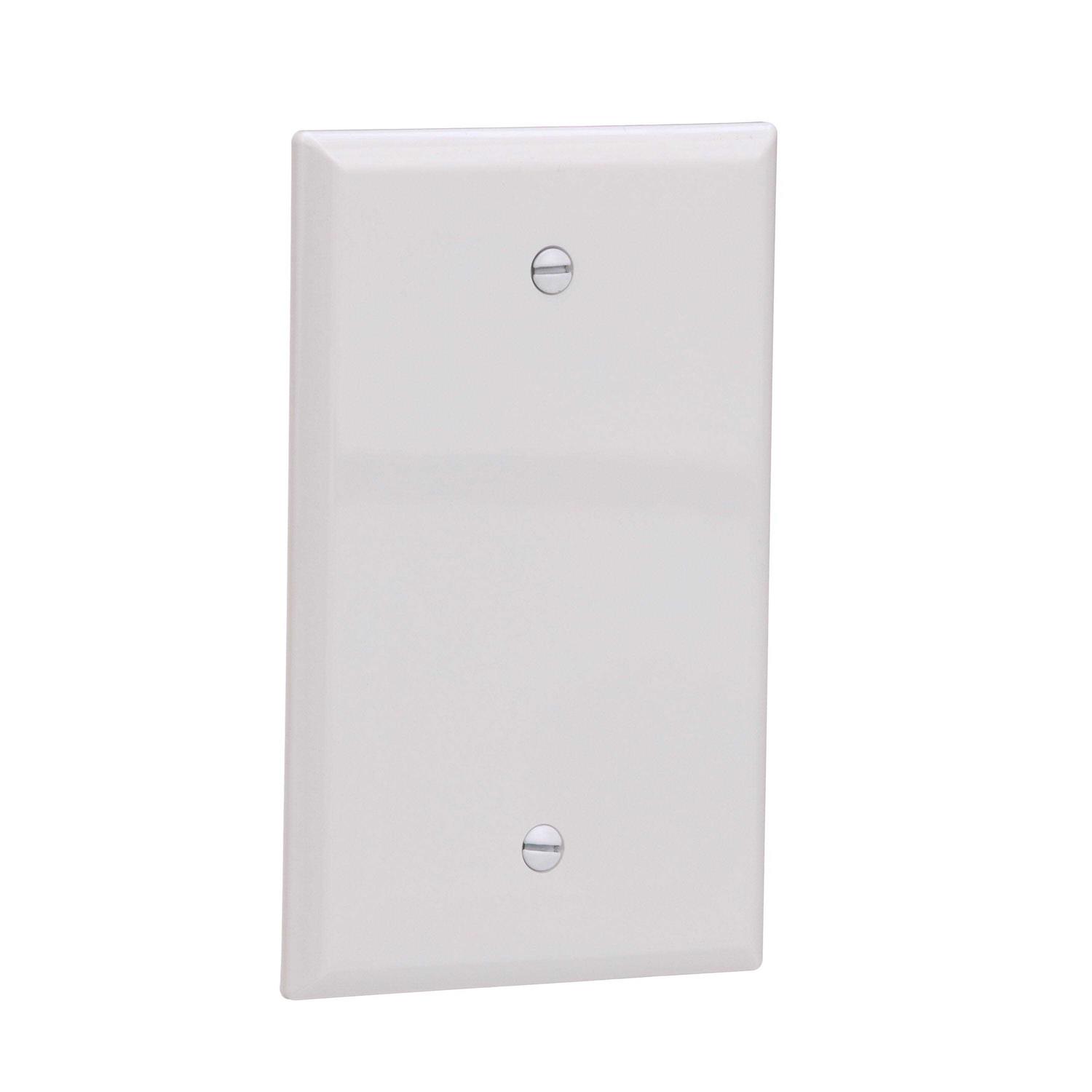 Eaton 1-Gang Jumbo Duplex Wall Plate 2142W-F-LW - Zenithce