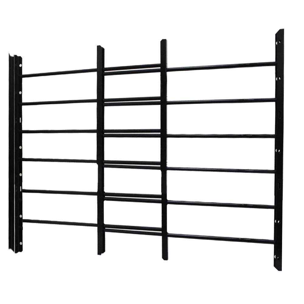 Unique Home Designs 36 in. x 96 in. Arcada Surface Mount Steel Security Door with Expanded Metal Screen - Zenithce