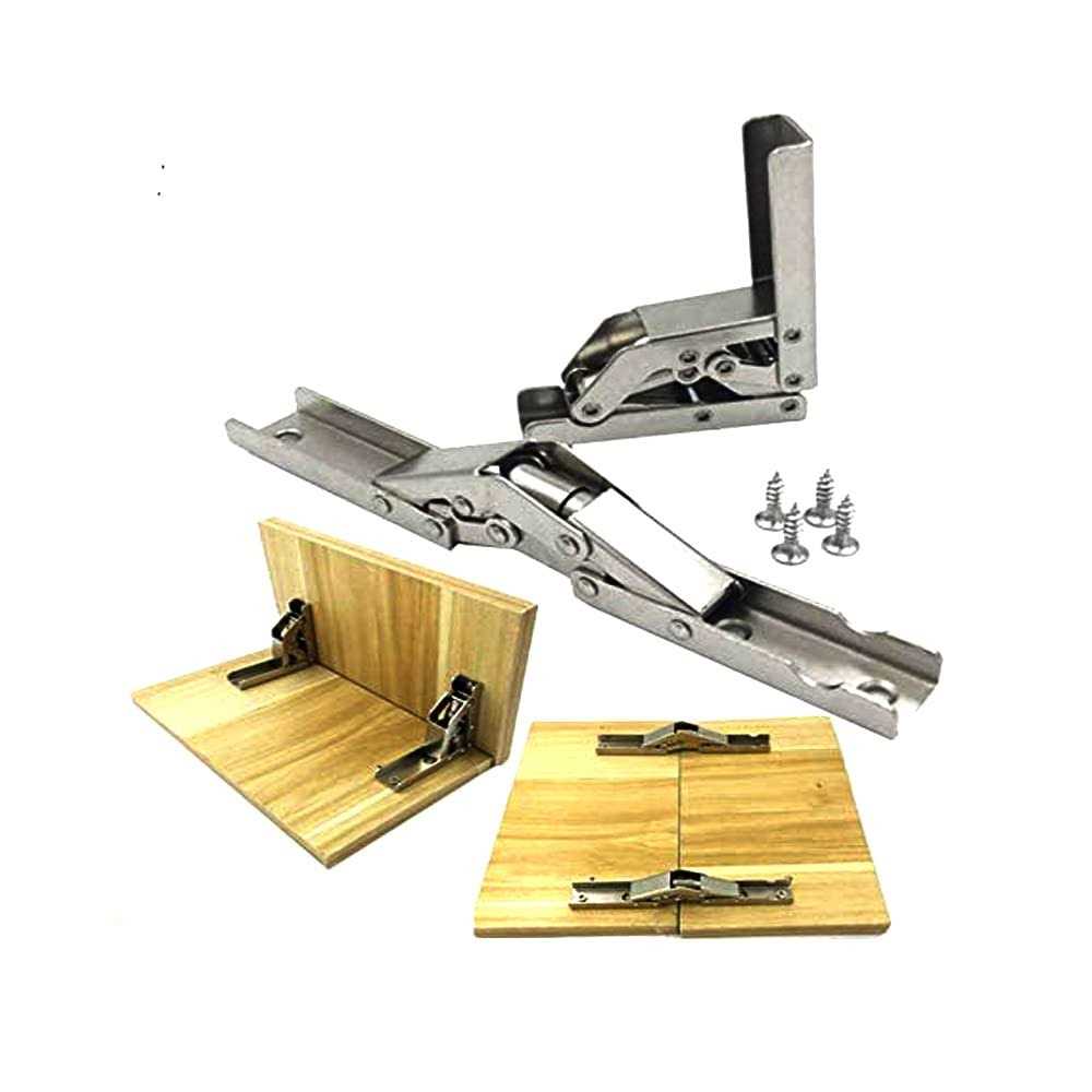 WANLIAN 170 Degree Hinges Frameless Cabinet Door Hinges Hidden Hydraulic Adjustable Mounting Hinges Soft Closing Stainless Steel Buffer Damping Wardrobe - Zenithce