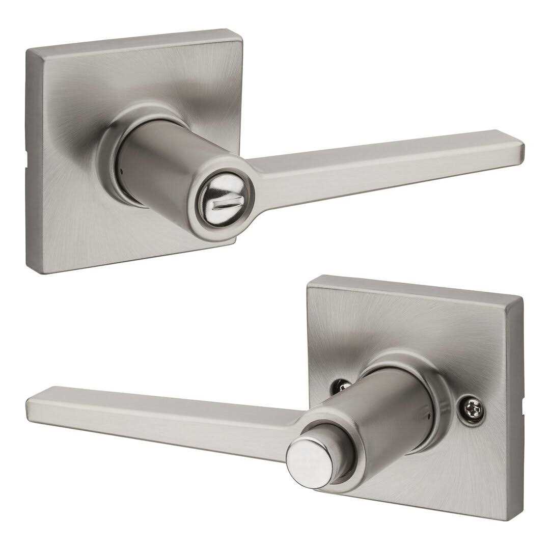 Kwikset SL3000WI Winston Privacy Door Lever Set SL3000WI-15V1 - Zenithce