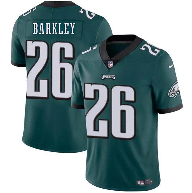 Philadelphia Eagles #26 Saquon Barkley Green Vapor Untouchable Limited Stitched Stitched Jersey - Zenithce