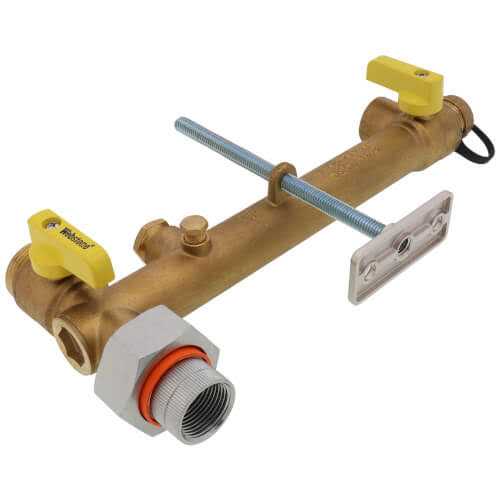 Webstone H-40613W 3/4 Pro-Pal Full Port Forged Brass Ball Valve w/ Hi-Flow Hose Drain & Reversible Handle - Zenithce