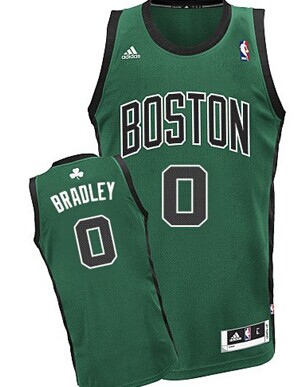 Boston Celtics #0 Avery Bradley Green With Black Swingman Jersey - Zenithce