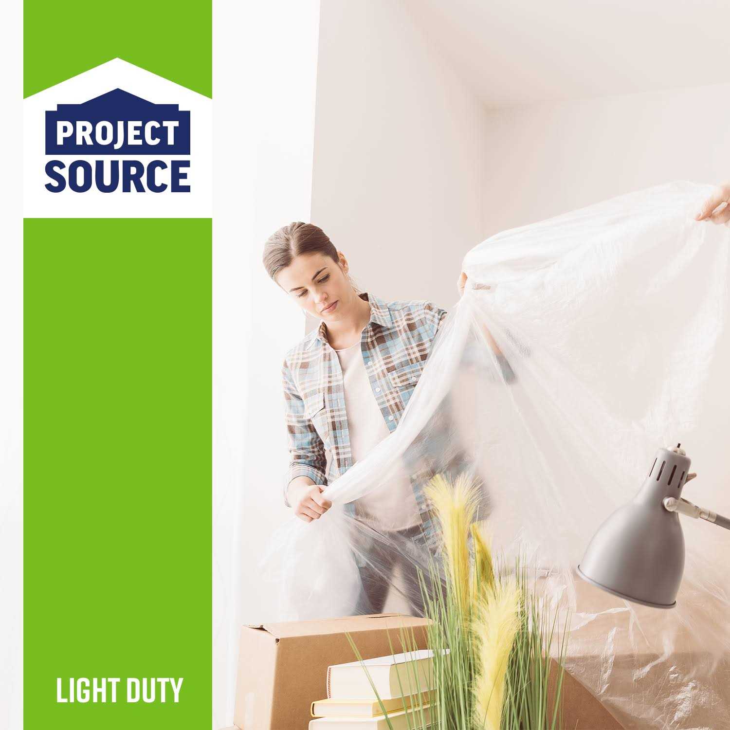 Project Source 10-ft x 100-ft Black 4-mil Plastic Sheeting 110CT60100LOWES4B - Zenithce