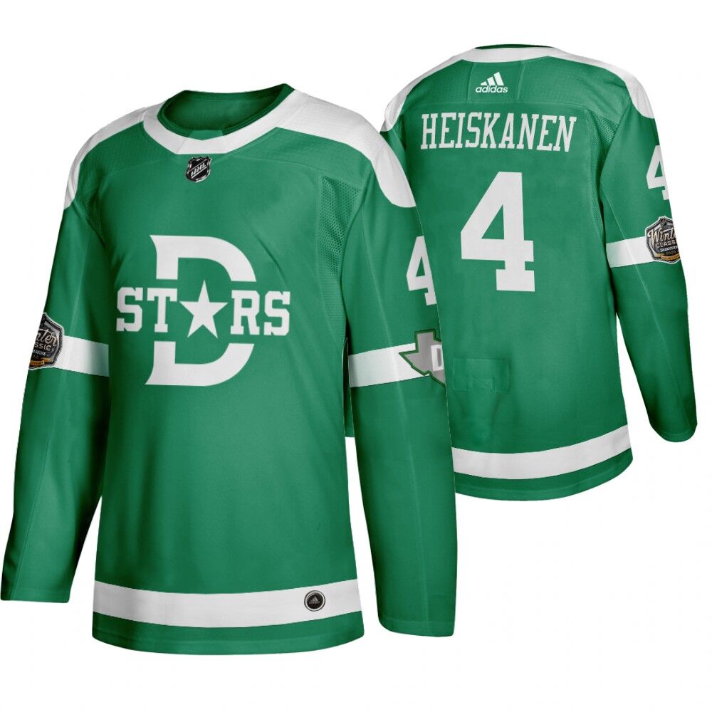 Dallas Stars #4 Miro Heiskanen Green Stitched Jersey - Zenithce