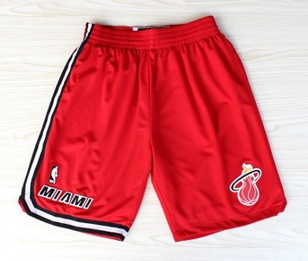 Miami Heat Red Throwback Short - Zenithce