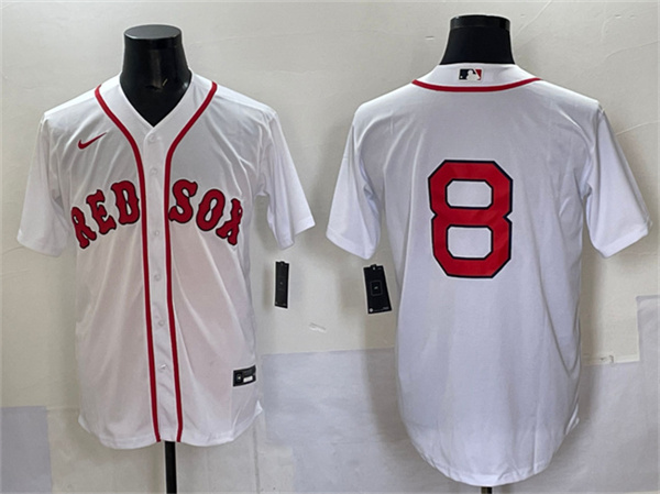 Boston Red Sox #8 Carl Yastrzemski White Cool Base Stitched Jersey - Zenithce