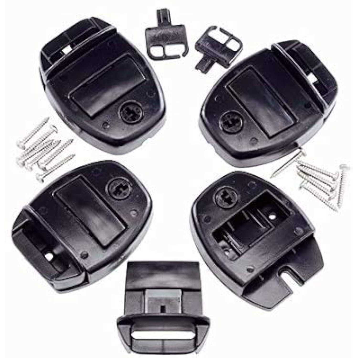 Essential Values White Sliding Patio Door Handle Set - Zenithce