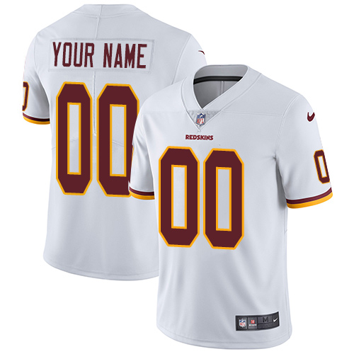 Washington Redskins Customized White Vapor Untouchable Limited Stitched NFL Jersey - Zenithce