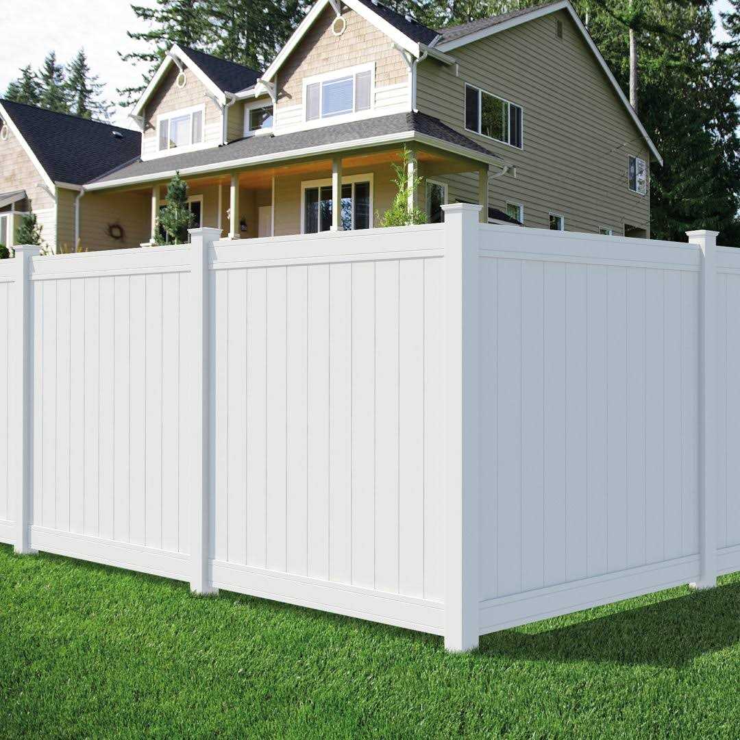 Outdoor Essentials Picket Vinyl Gate White - Zenithce
