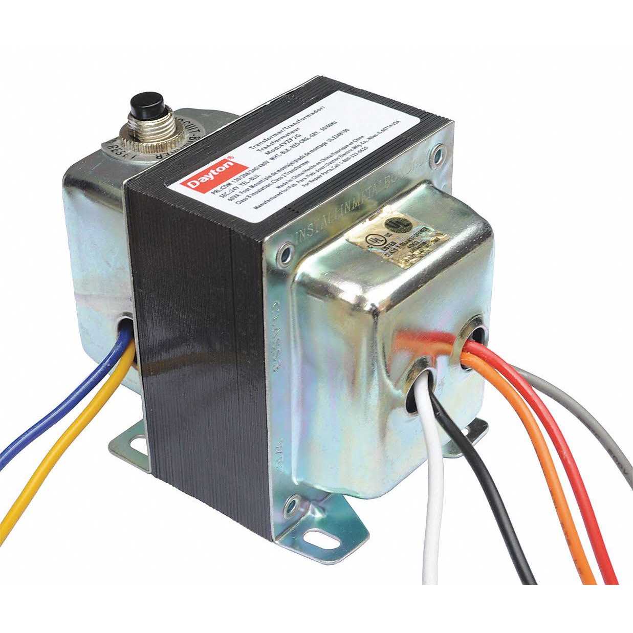 Dayton Class 2 Transformer 120V AC 4VZE1 - Zenithce