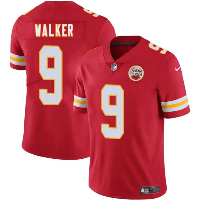 Kansas City Chiefs #9 Kenneth Walker III Red 2026 Vapor Untouchable Limited Stitched Jersey - Zenithce